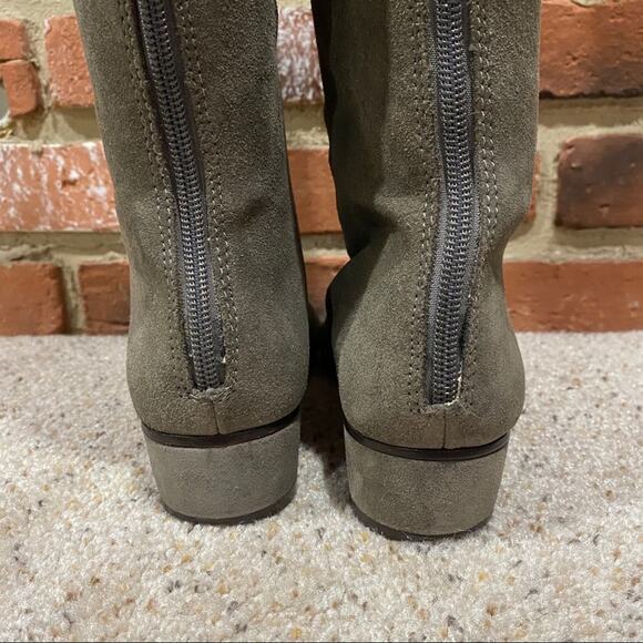 Steve Madden Steven Over the Knee Suede Boots Size 6 tall boots Flat Boots - Picture 8 of 10